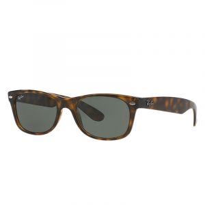 Image de Ray-Ban New wayfarer classic Sunglasses Verres: Vert, Monture: Havane - RB2132 902 58-18