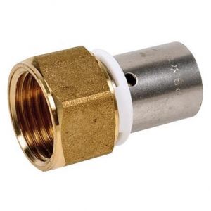 Dipra Raccord droit a sertir D.20mm - F20/27mm Raccord droit &agrave; sertir D.20mm - F20/27mm