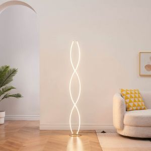 Kosilum Lampadaire onde led dimmable design 150 cm - Orionis
