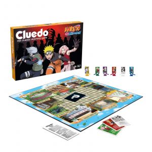 Winning Moves Naruto Cluedo Board Game