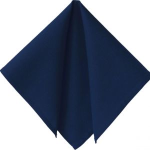 Lot de 6 Serviettes de table SERV. LONA - bleu marine