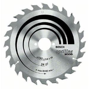 Bosch 2608641173 - Lame de scie circulaire Optiline Wood 160 x 20/16 x 2,6 mm 12 dents