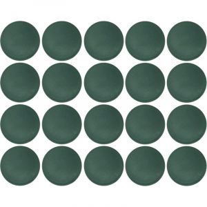 Cyclingcolors 20x cache vis capuchon torx T25 protection bouchon recouvrement meuble, vert olive (Olše olivově zelená)