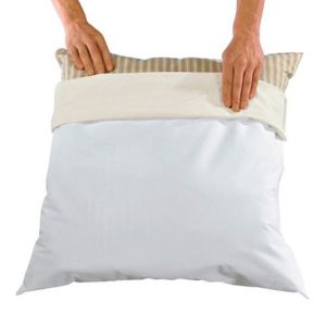 Sous taie oreiller imperméable antiacarien Blanc Taille 50x70 cm;63x63 cm
