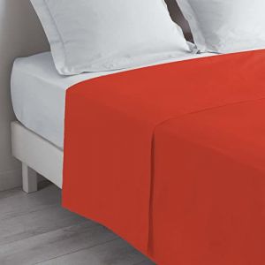 Drap Plat "Lina" 240x300cm Paprika Prix