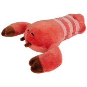 Trousselier Peluche nemu nemu - ROBUSTO - Homard - Taille S - 14 cm