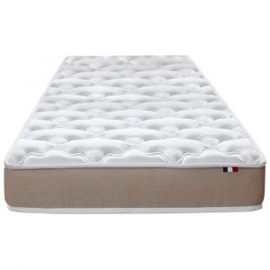Matelas biconfort mousse hr et latex 3 zones 90x200