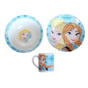 Image de Coffret repas en porcelaine La Reine Des Neiges