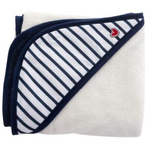 Baby to Love Sortie de bain Papillon blue stripes