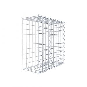 Gabion sur toile type 2 50 cm x 50 cm x 20 cm (L x H x P), maille 5 cm x 5 cm, spirale