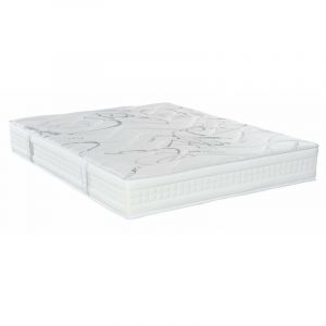 Essenzia Matelas MORPHOZONE 210 2x70x190 STRETCH Latex - Blanc