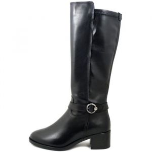 Tamaris Femme Bottes, dame Bottes classiques,TOUCHit,bottes,fermeture éclair,BLACK,38 EU