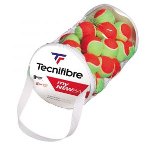 Tecnifibre Lot de 36 balles de tennis enfant My new ball