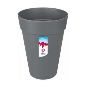 Elho Pot de fleurs rond haut Loft Urban - &Oslash; 28 cm - Gris anthracite