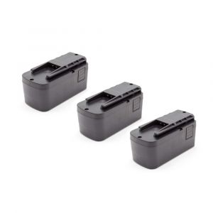 Vhbw 3x NiMH batterie 2000mAh (12V) pour outil électrique outil Powertools Tools Festo / Festool T12+3