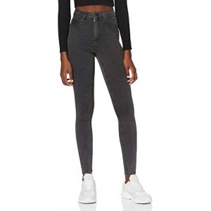 Noisy may Jean Skinny Taille Haute Callie 28 Dark Grey Denim