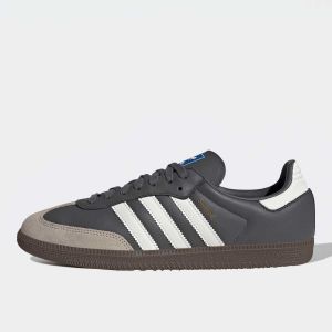 Adidas Originals Samba OG Homme gris Taille 42 2/3 Chaussures - Couleur gris - Taille 42.666