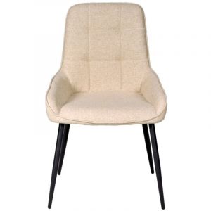 Le Quai Des Affaires - Chaise de salle à manger arty/ Beige/