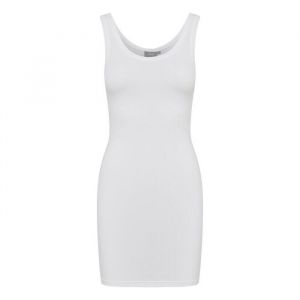 B.young Pamilia Long Top Débardeur, Blanc (Optical White 80100), X-Large Femme