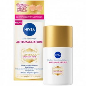 Nivea Luminous630 Olio-Siero Corpo Antismagliature, Olio per la cura corpo antismagliature Cura anti smagliature 100 ml female