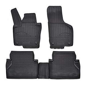 NORM Liners Tapis De Sol En Caoutchouc TPE Toutes Saisones Pour Volkswagen Sharan 2 depuis 2010