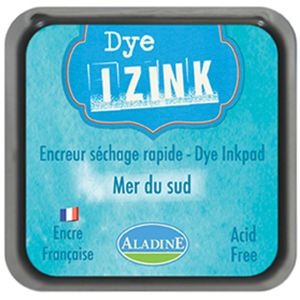 Image de Aladine Encreur Izink Dye - Bleu mer du sud