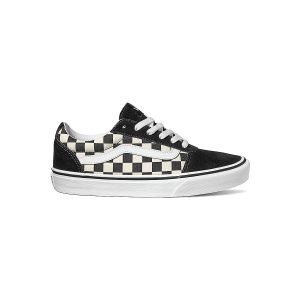 Vans Femme Ward Baskets, (Checkerboard) Black/White, 37 EU