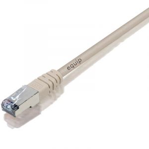 Equip Câble Réseau RJ45 S/FTP Blindé Sans Halogène Cat.6 Gris 0.5m