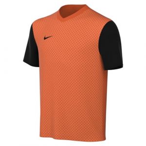 Nike Unisex Kids Jersey Y NK DF Tiempo Prem II JSY SS, Safety Orange/Black/Black, DH8389-819, XL