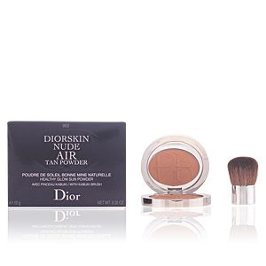 Image de Dior Diorskin Nude Air Tan Powder 003 Cannelle - Poudre de soleil bonne mine naturelle avec pinceau Kabuki