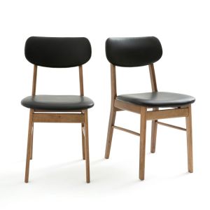 Lot de 2 chaises vintages, Watford Noiruni Taille Taille Unique