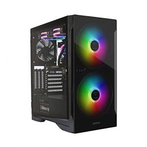 Gamdias Boitier Moyen Tour ATX Apollo E2 Elite RGB avec Panneaux vitrés