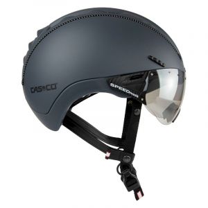 Casco Roadster Plus avec visière - Casque vélo Grayscale M (55-57 cm)