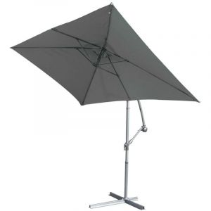 Homemaison Parasol déporté super king - 300 x 200 cm - anthracite