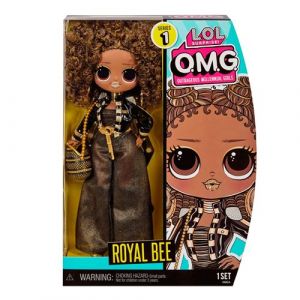 MGA L.O.L. Surprise! OMG Core Série 1 Poupée Mannequin - Royal Bee – avec de Belles Tenues, Accessoires, Chaussures & + -Nouvelle édition de Collection limitée – Garçons & Filles, 4 Ans +