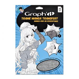 Graph'it Trame Manga, Textile, A4