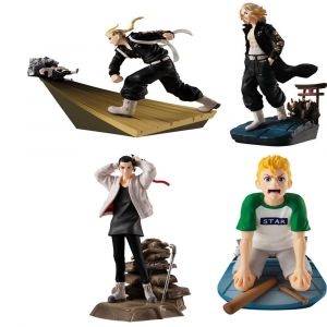 Megahouse Figurine Toman Heroic Scenes Tokyo Revengers Series Petitrama (x4)