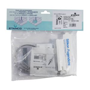 Ten Kit fixation pour Pipeco Fibro -