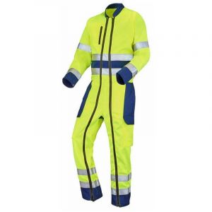 Cepovett Combinaison 2 Fag Fluo Base XP - 9J81 Taille:3XL - Jaune / Bleu Marine