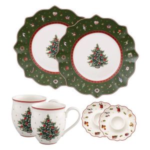 Villeroy & Boch Ensemble pour le petit déjeuner vert sap Toy's Delight