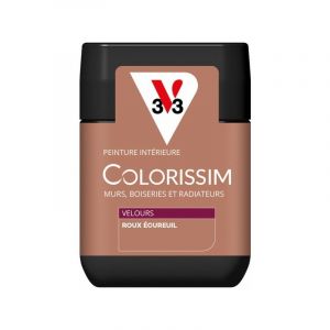 V33 Peinture multi-supports Colorissim Gris graphite Velours 0,5L