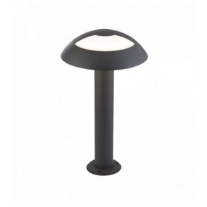 Searchlight Poteau led ext&eacute;rieur champignon hauteur 450 mm - gris fonc&eacute;