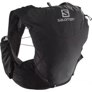 Salomon ADV Skin 12 avec flacons Femme, noir L Ceintures & Gilets d'hydratation