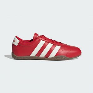 Adidas Chaussures grand court lo femme rouge