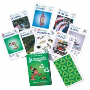 Arplay Jeu des 7 familles : Je Recycle avec quizz