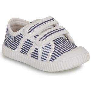 Tartine et chocolat Baskets basses enfant T C 14 EASY Bleu - Taille 24,25,26,27,28,29,30,31