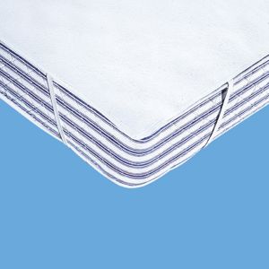 Protège matelas forme plateau molleton Blanc Taille 140x190 cm;150x190 cm;160x200 cm