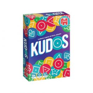 Jumbo Kudos - Jeu de Société - Jeu de Cartes - Ambiance Garantie pour Passer des soirées Amusantes Entre Amis et en Famille - Un Jeu Dynamique, addictif pour Tous ! - dès 8 Ans - pour 2 à 6 Joueurs