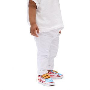 Vans Chaussures Tie Dye Block Old Skool Velcro Bébé (1-4 Ans) ((tie Dye Block) Multi/true White) Toddler Multicolour, Taille 25