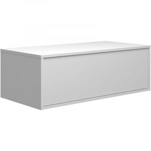 Meuble sous vasque suspendu - Coloris blanc - 94 cm - TEANA II